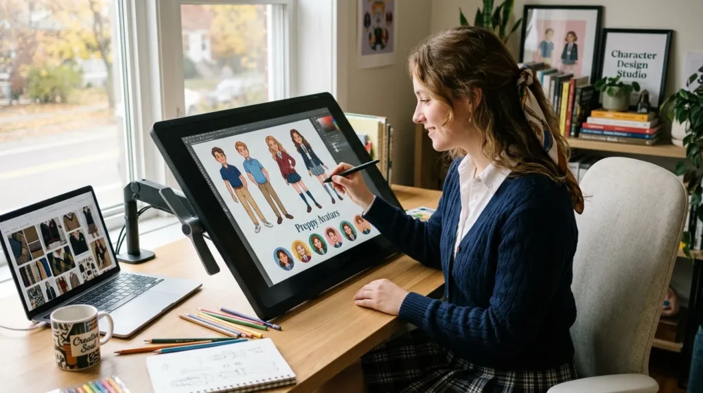 Preppy Profile Pictures: Aesthetic PFPs for Instagram, TikTok & Discord