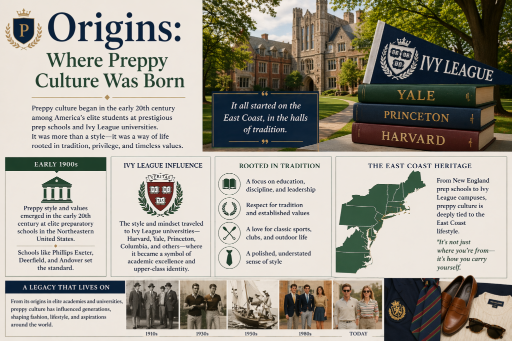 preppy aesthetic