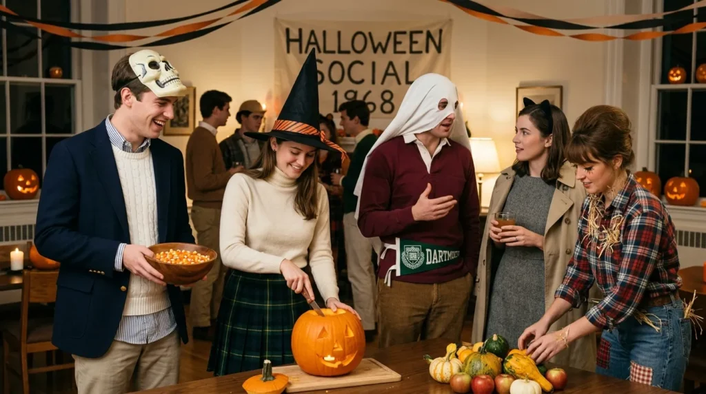 Preppy Halloween Wallpaper: Spooky-Cute Backgrounds for October