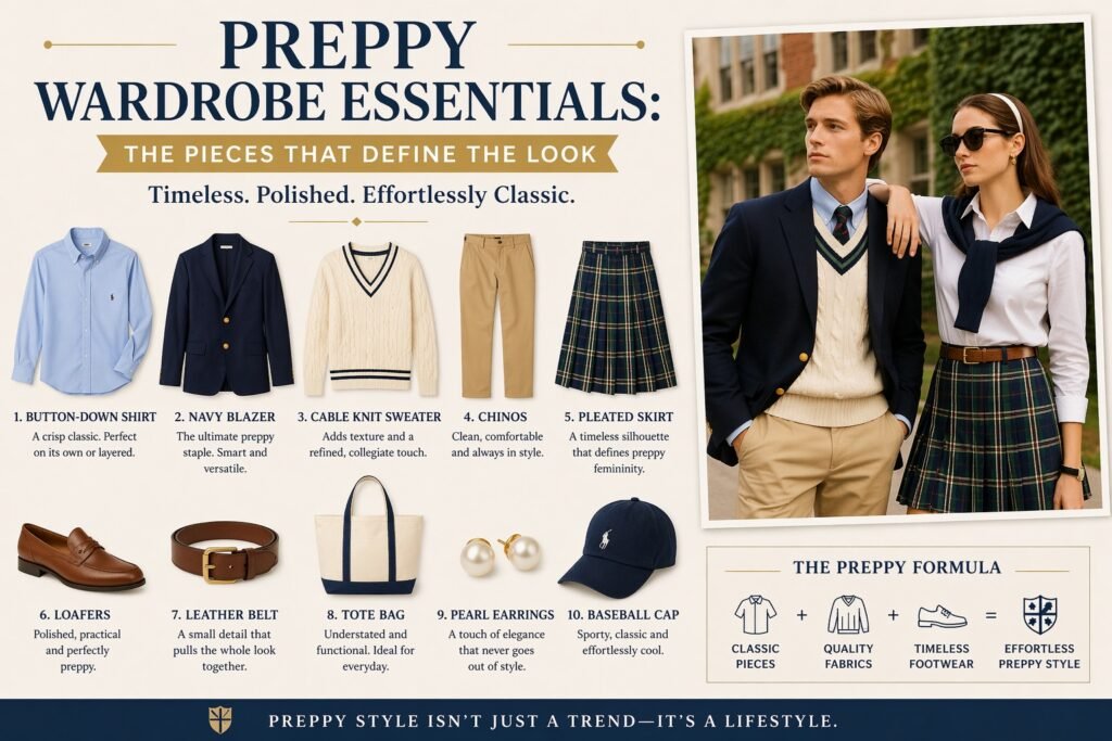 what is preppy style