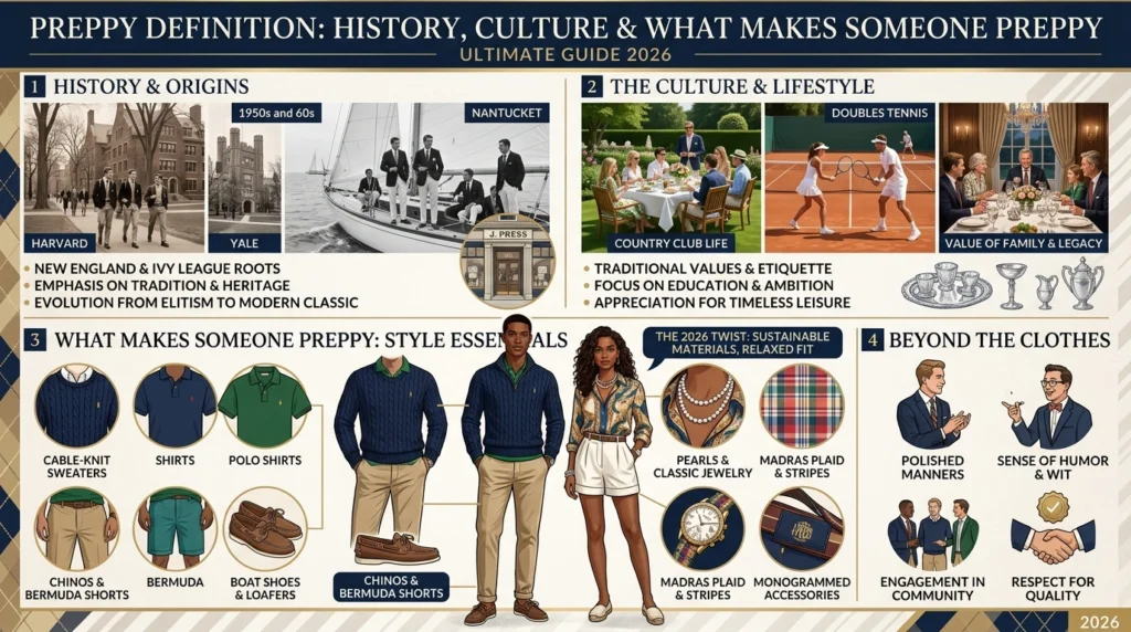 Preppy Definition: History, Culture & What Makes Someone Preppy Ultimate Guide 2026