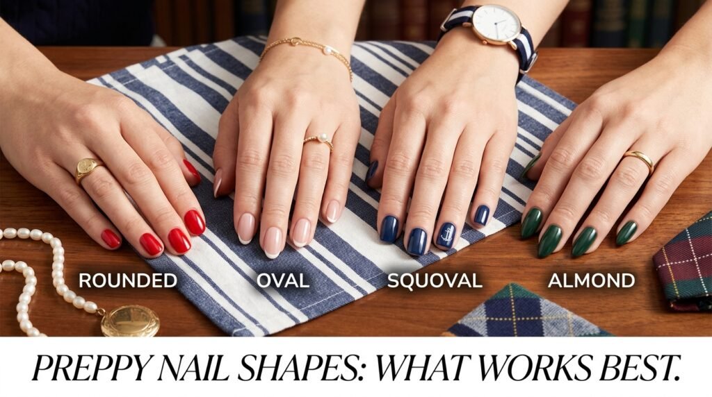 Preppy Nail Designs & Inspo: 40 Ideas for Cute Preppy Nails