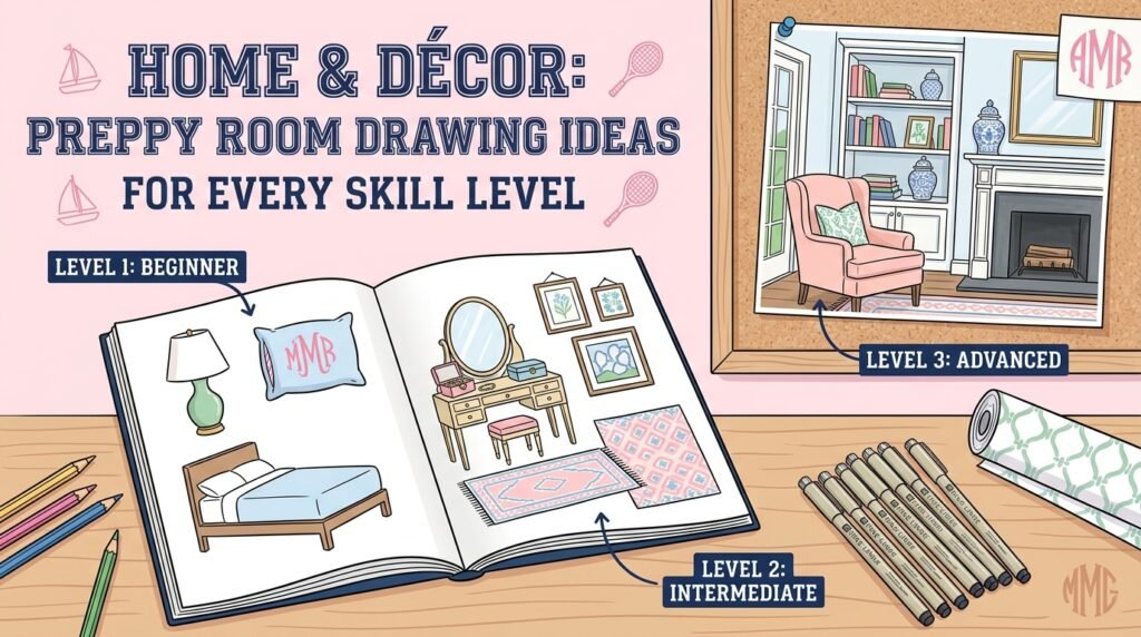 How to Draw Preppy Things: Step-by-Step Tutorials for Every Skill Level