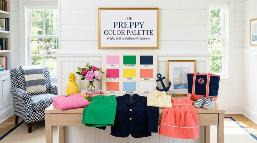 preppy room