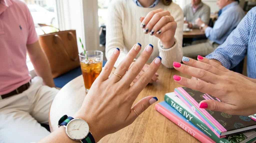 Cute Preppy Nails: 45 Nail Ideas You Need to Try Right Now