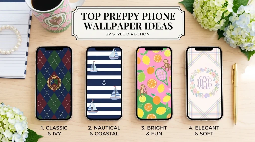 preppy wallpaper aesthetic