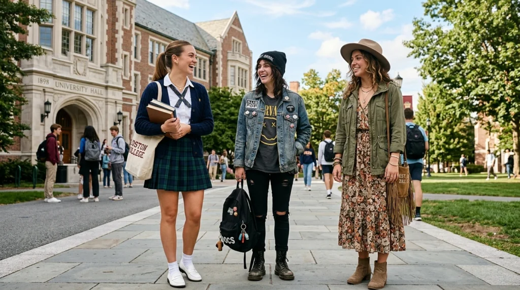 Preppy Style vs. Other Aesthetics