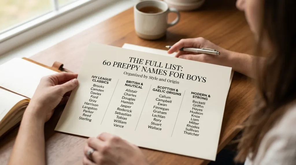 Preppy Boy Names: 60 Strong, Classic Names That Sound Preppy