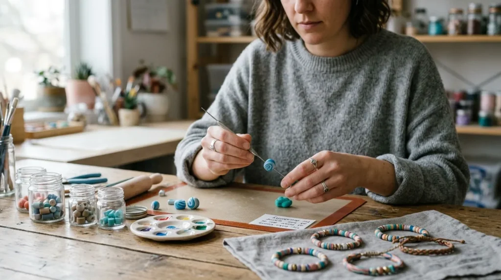 Preppy Clay Bead Bracelet Ideas: 30 Patterns to Make Right Now