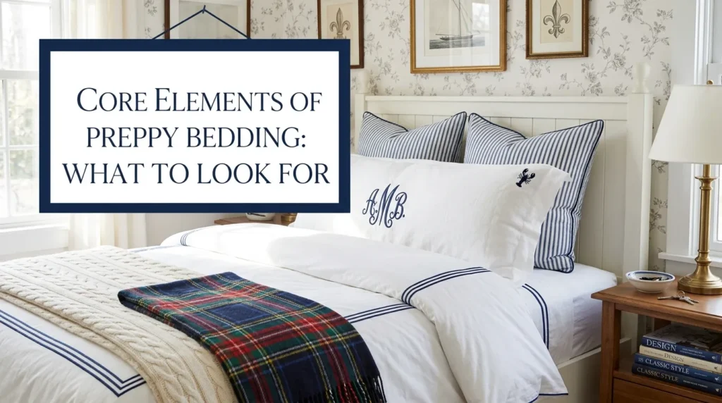 Preppy Bedding: Best Sheets, Duvets & Pillows for a Preppy Bedroom