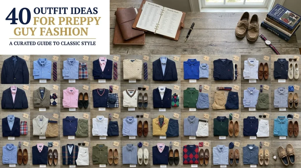 Preppy Guy Fashion: 40 Outfit Ideas for Men Who Love Preppy Style