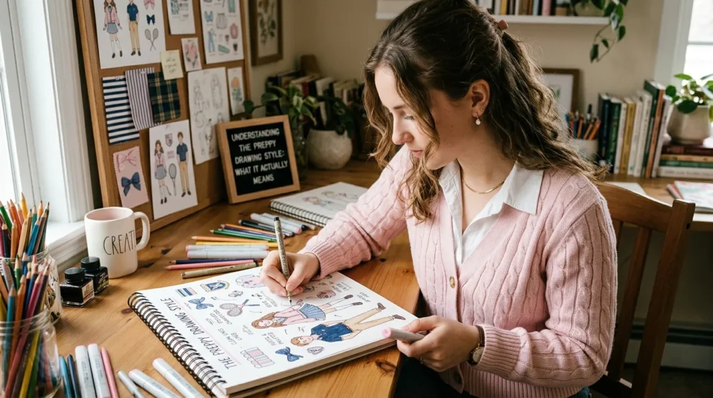 Easy Cute Preppy Drawings: Beginner Tutorials Anyone Can Follow