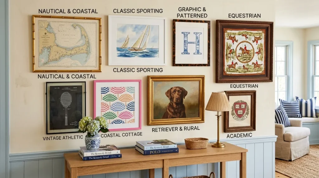 Preppy Posters: Best Wall Art Ideas for a Preppy Bedroom or Dorm