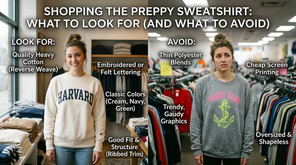 Preppy Sweatshirts & Hoodies: Cozy Preppy Picks for Every Season
