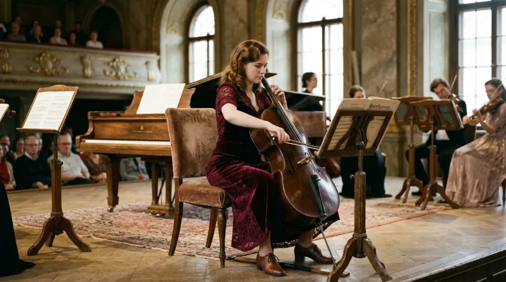 vintage fashion classical music study abroad