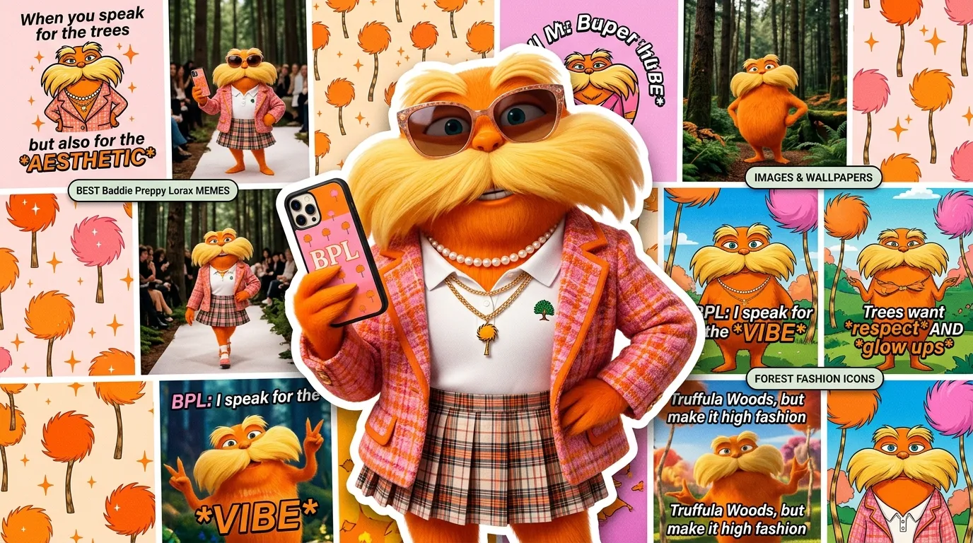 Baddie Preppy Lorax: The Best Memes, Images & Wallpapers