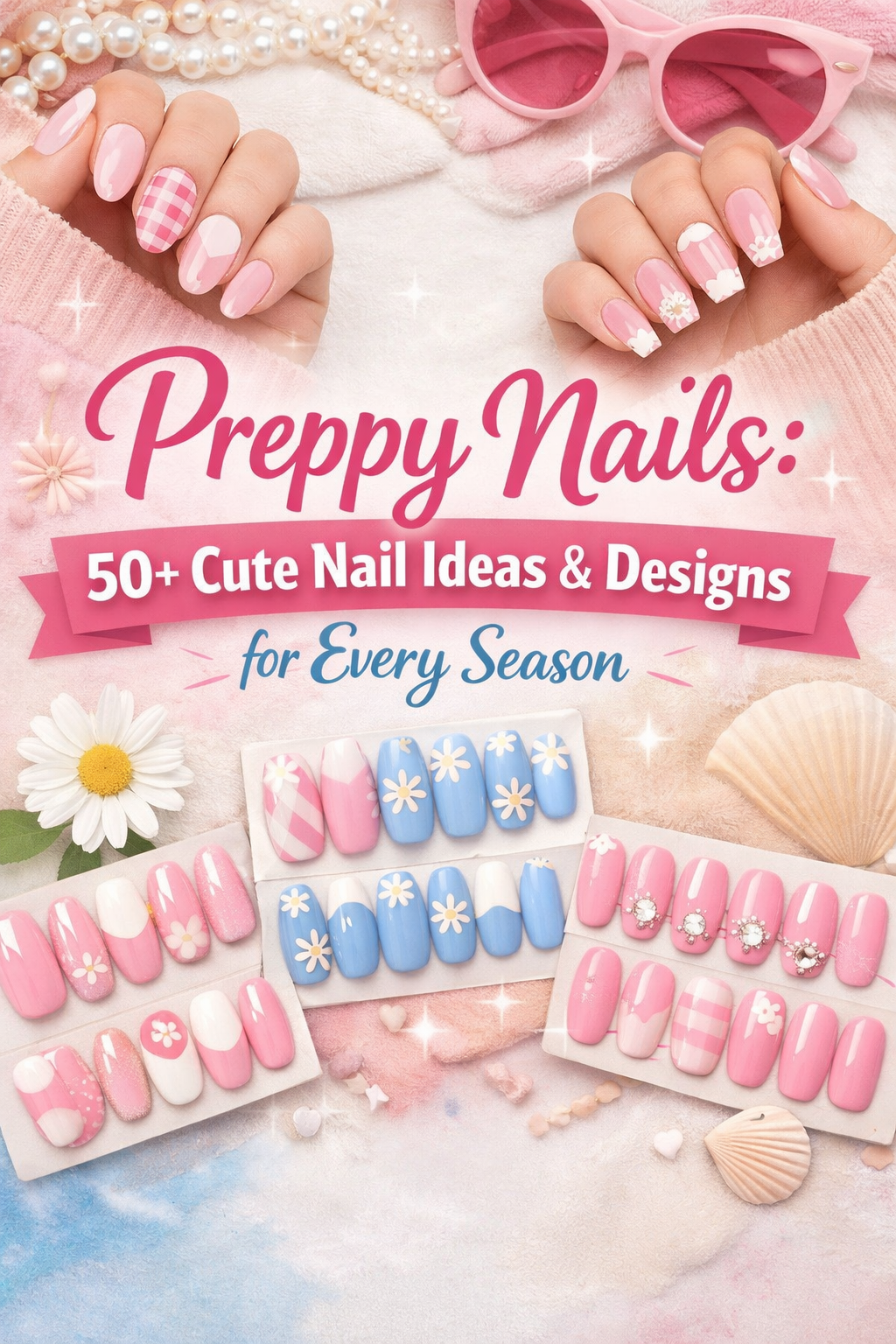 preppy nails