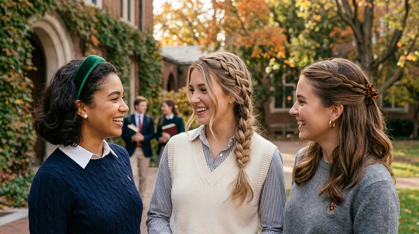 Preppy Hairstyles: 35 Iconic Looks From Headbands to Braids