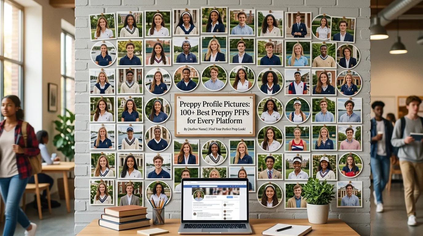 Preppy Profile Pictures: 100+ Best Preppy PFPs for Every Platform