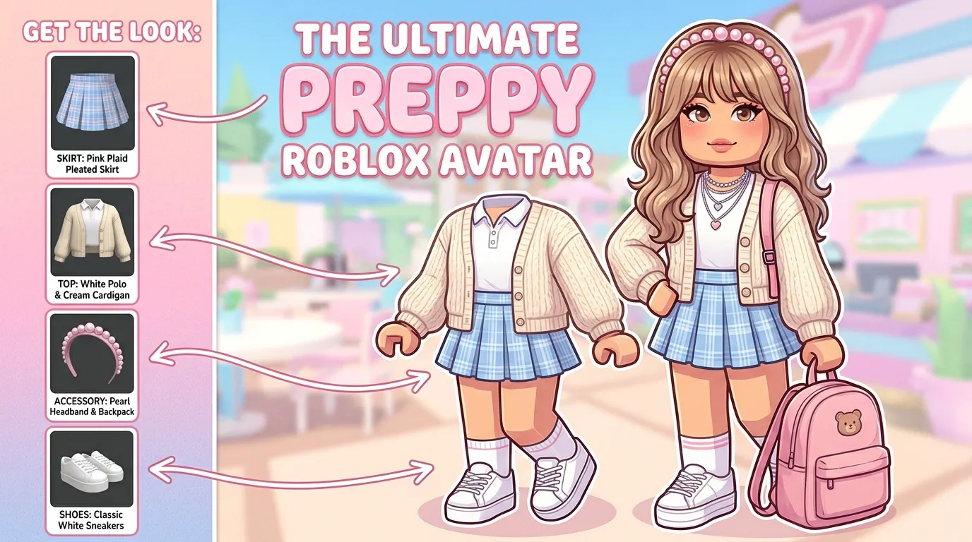 Preppy Roblox Avatar: How to Build the Perfect Preppy Look in Roblox