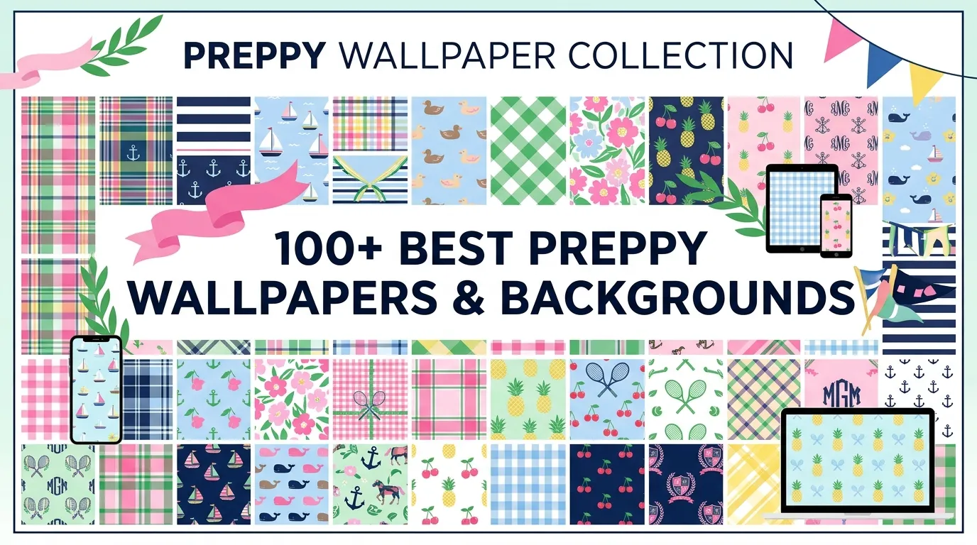 Preppy Wallpaper Collection: 100+ Best Preppy Wallpapers & Backgrounds