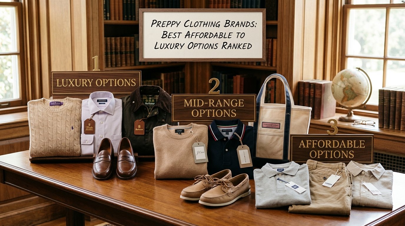 Preppy Clothing Brands: Best Affordable to Luxury Options Ranked