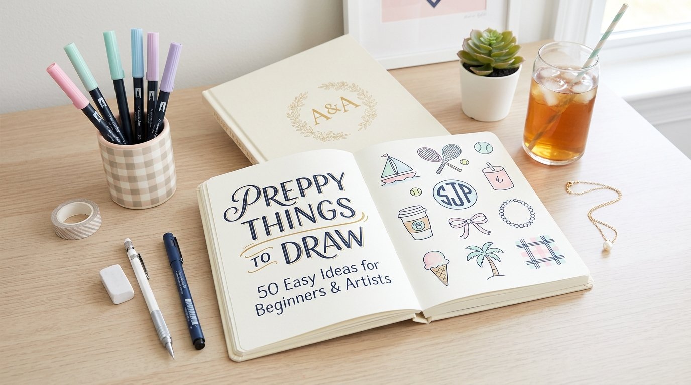 How to Draw Preppy Things: Step-by-Step Tutorials for Every Skill Level