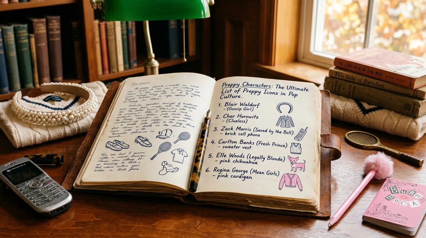 Preppy Characters: The Ultimate List of Preppy Icons in Pop Culture