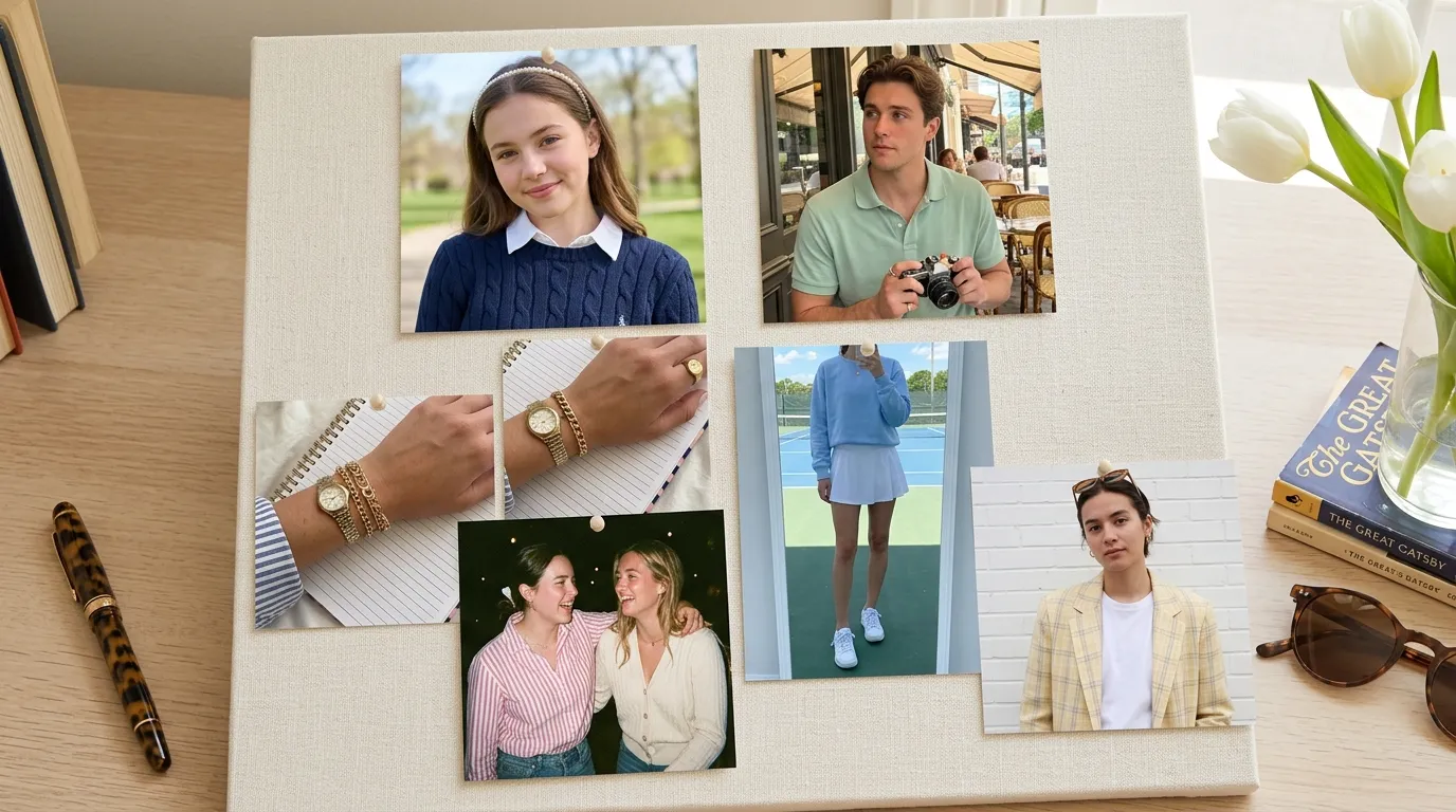 Preppy Profile Pictures: Aesthetic PFPs for Instagram, TikTok & Discord
