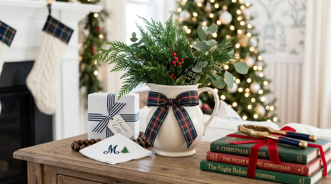 Preppy Christmas Backgrounds: Pinterest-Worthy Holiday Wallpapers