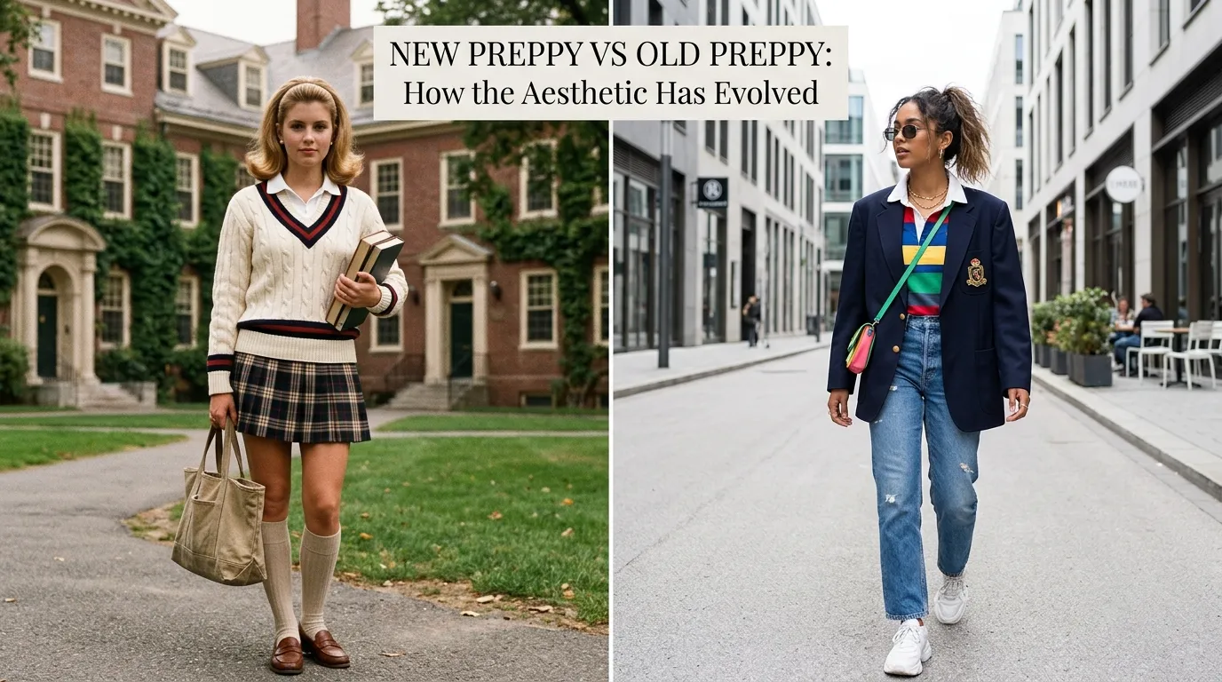 New Preppy vs Old Preppy: How the Aesthetic Has Evolved Over Time