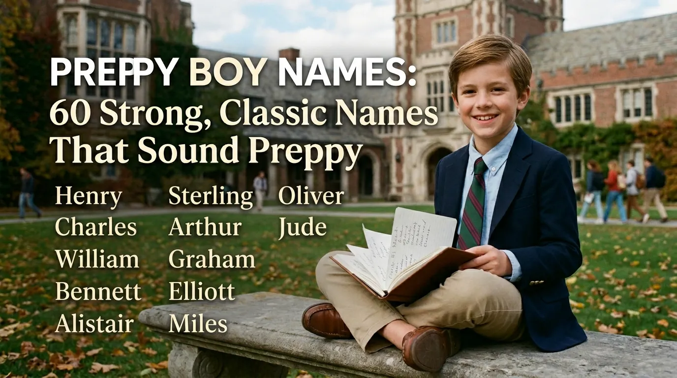 Preppy Boy Names: 60 Strong, Classic Names That Sound Preppy
