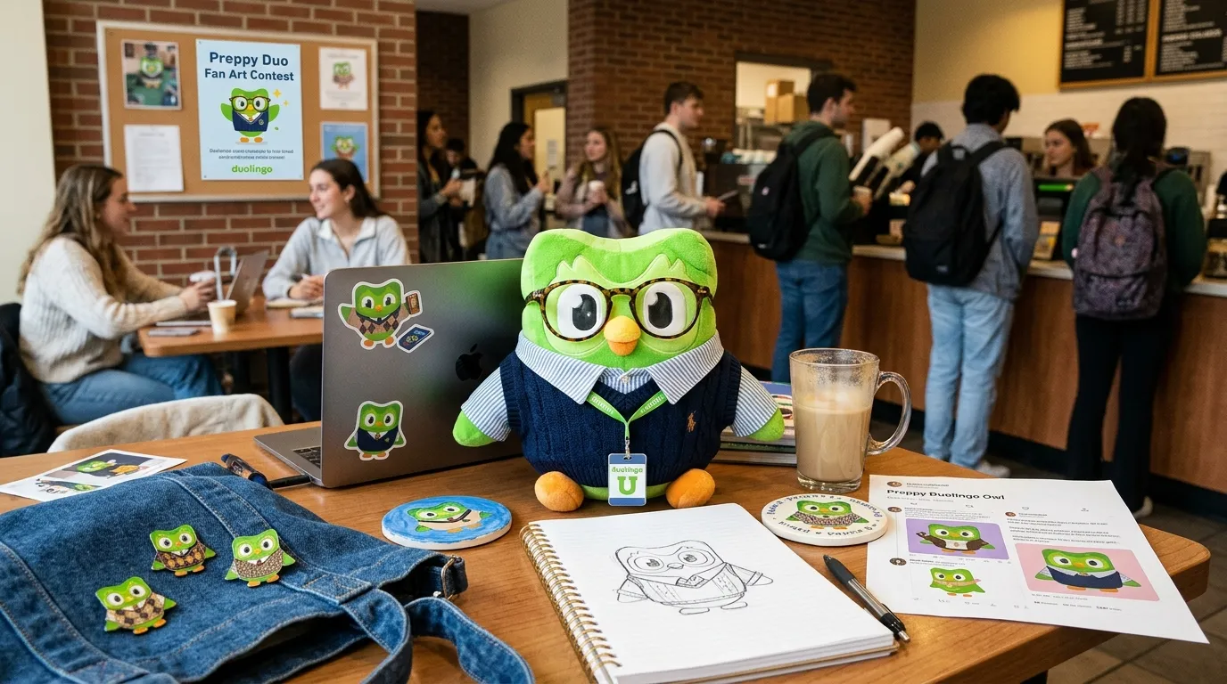 Preppy Duolingo Owl: The Viral Trend Explained & Best Fan Creations
