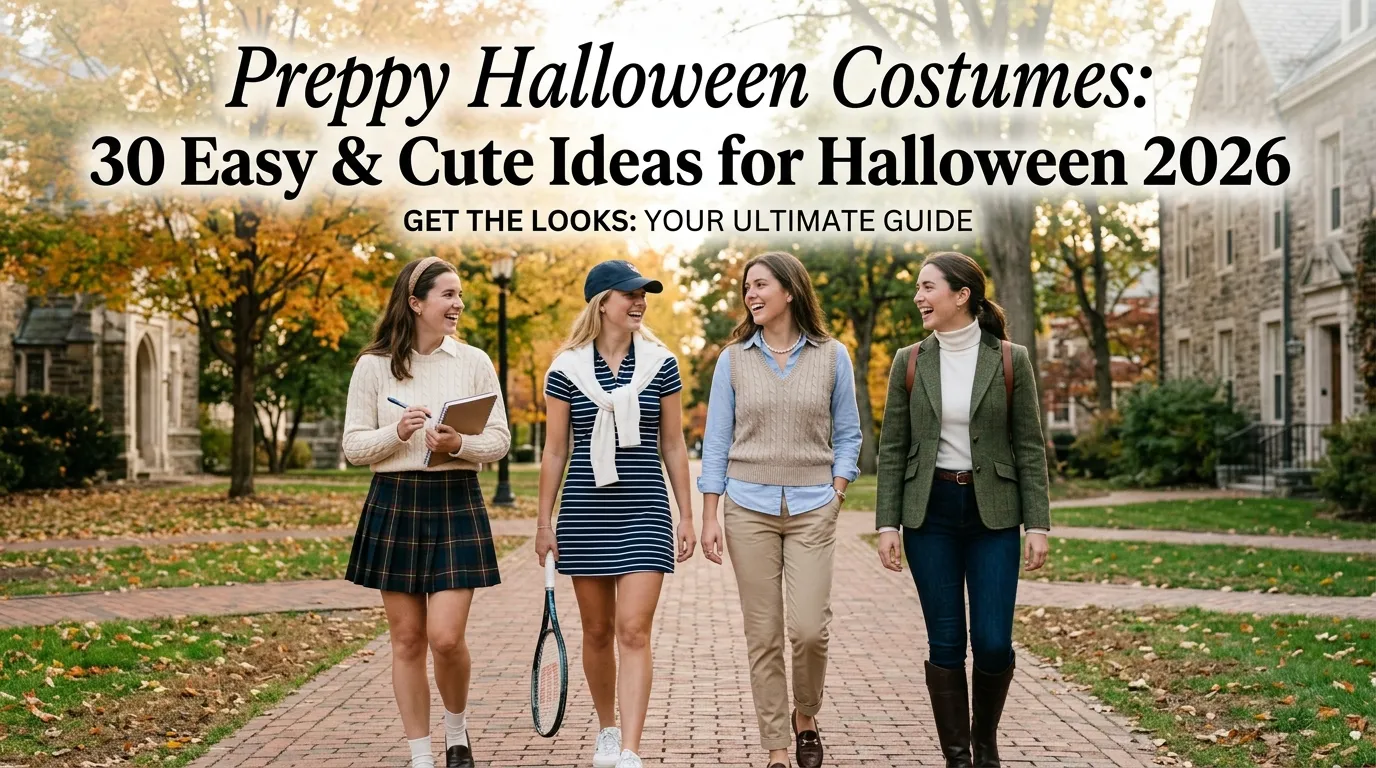 Preppy Halloween Costumes: 30 Easy & Cute Ideas for Halloween 2026