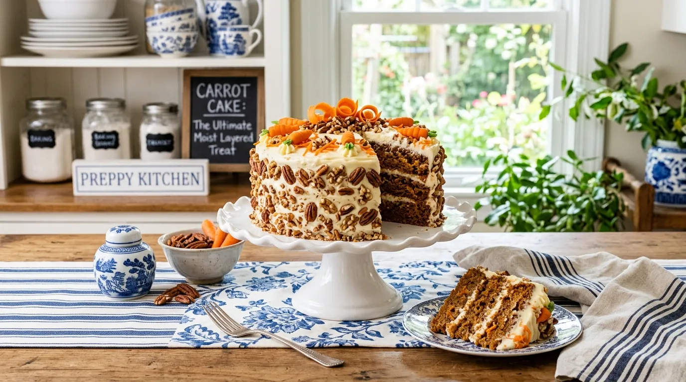 Preppy Kitchen Carrot Cake: The Ultimate Moist Layered Carrot Cake