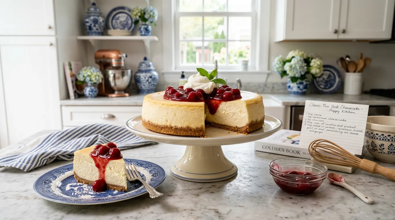 Preppy Kitchen Cheesecake: Classic New York Cheesecake Made Easy