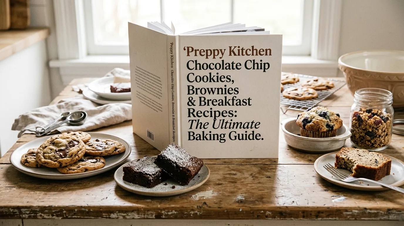 Preppy Kitchen Chocolate Chip Cookies, Brownies & Breakfast Recipes: The Ultimate Baking Guide 