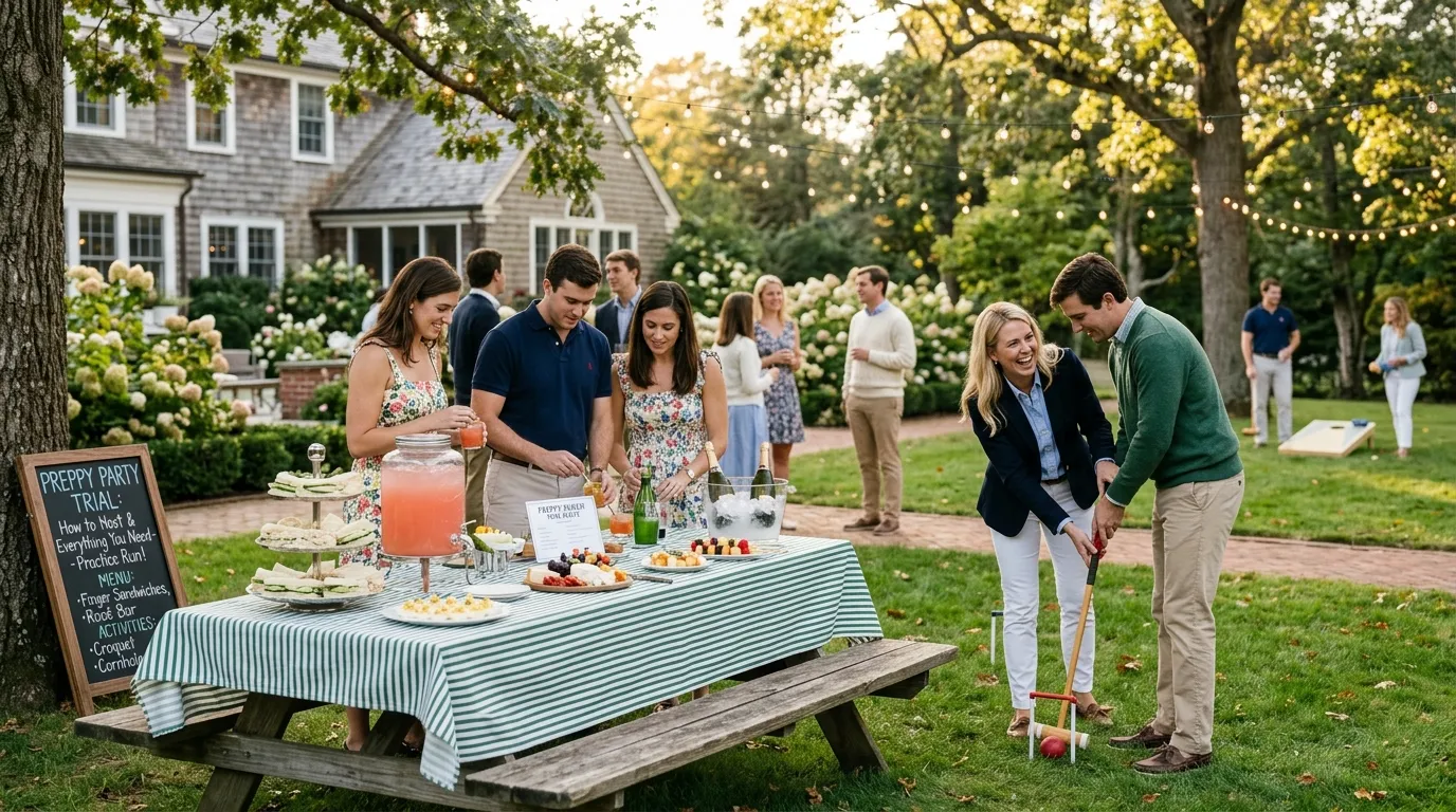 Preppy Party Trial: What It Is, How to Host & Everything You Need