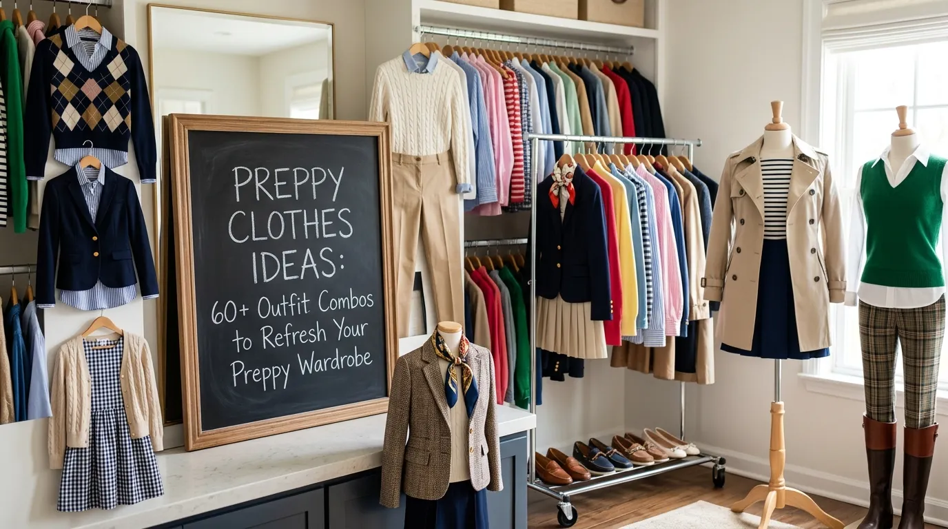 Preppy Clothes Ideas: 60 Outfit Combos to Refresh Your Preppy Wardrobe