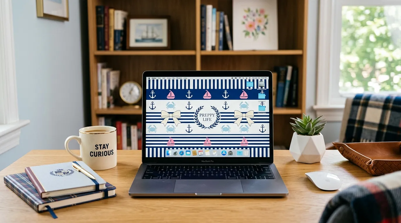 Preppy Wallpaper for Computer & Desktop: Best Backgrounds for PC/Mac