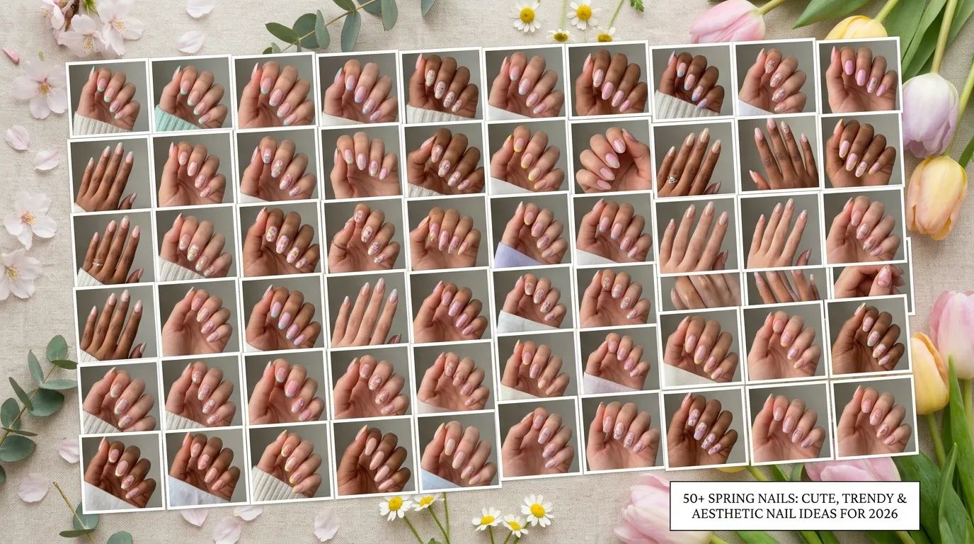 50+ Spring Nails: Cute, Trendy & Aesthetic Nail Ideas for 2026 