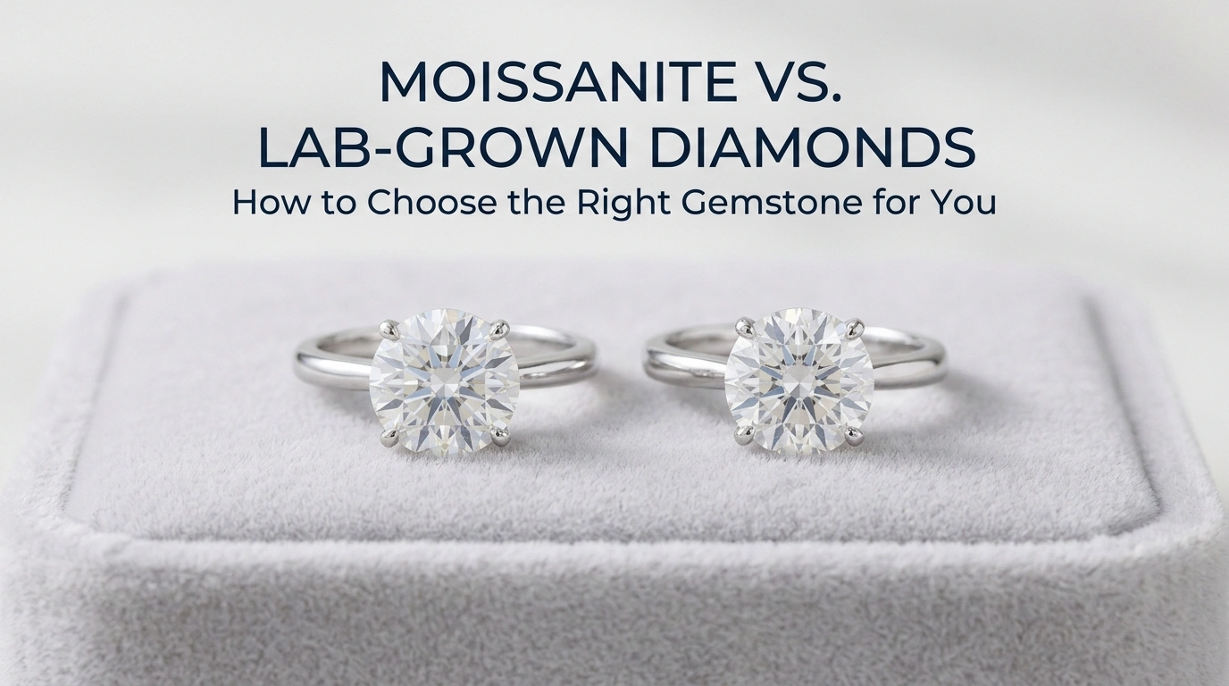 Moissanite vs. Lab-Grown Diamonds