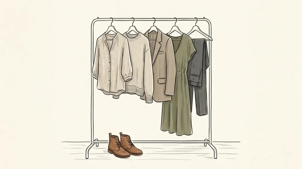 Wardrobe refresh and style makeover as part of the confidence transformation