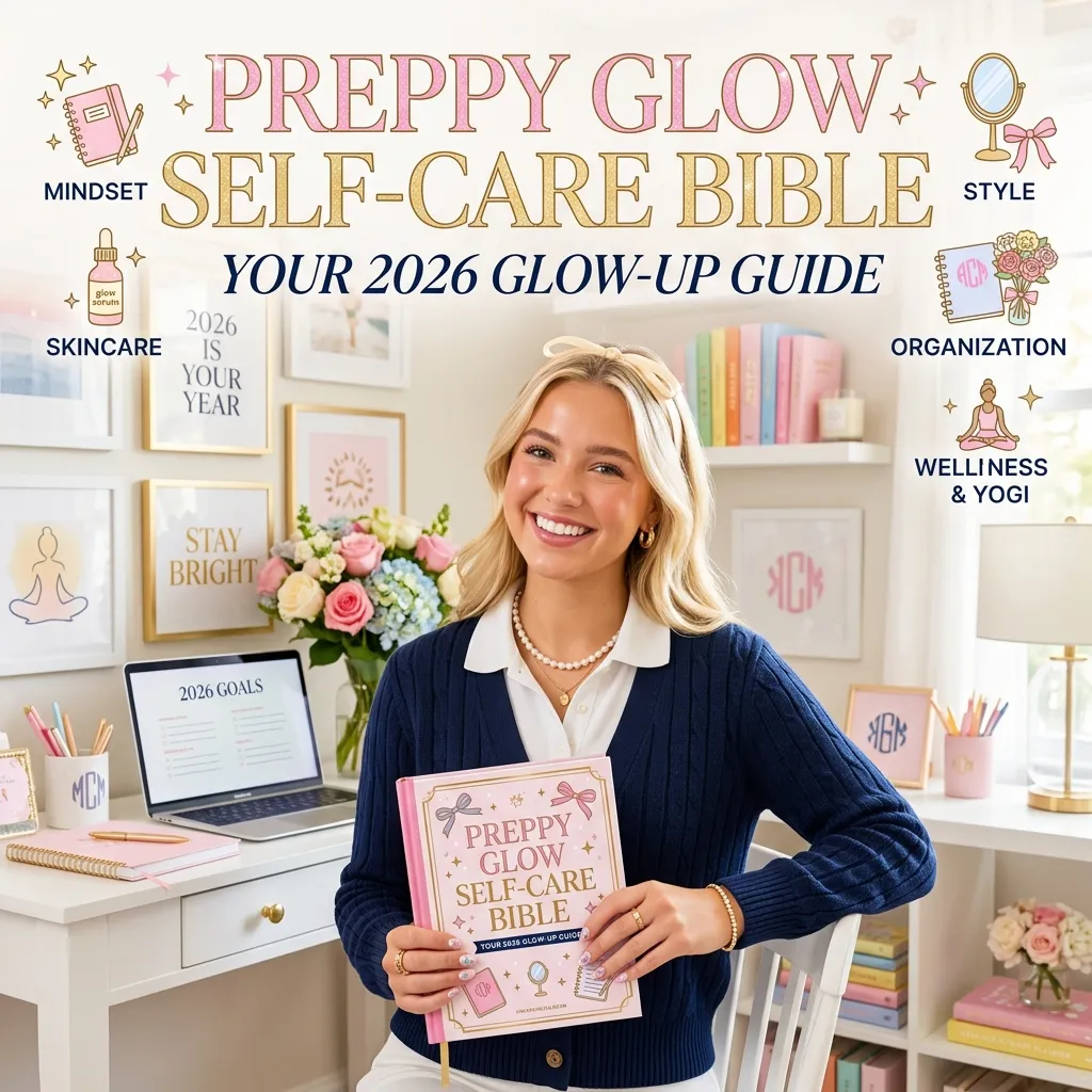 Preppy Glow Self-Care Bible: Your 2026 Glow-Up Guide