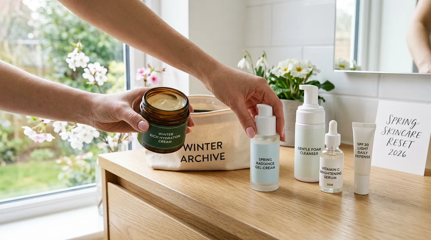 Spring Skincare Reset: Swapping Heavy Products for Lighter Formulas